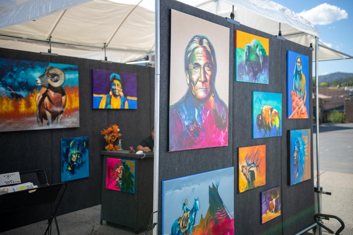 Art at the Durango Autumn Arts Festival During Fall | Hans Hollenbeck | Visit Durango