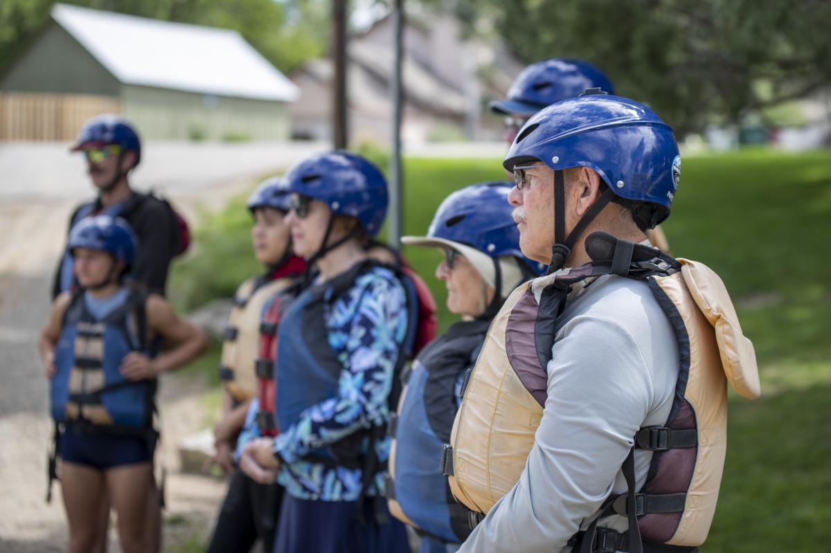 Rafting on the Animas River in Summer