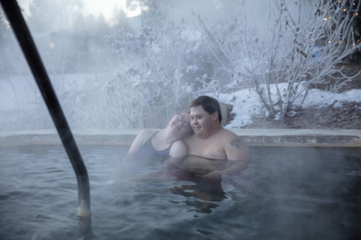 Durango Hot Springs During the Winter