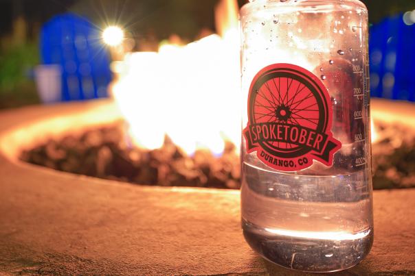 Recovery Day at the Durango Hot Springs During Spoketober in Fall