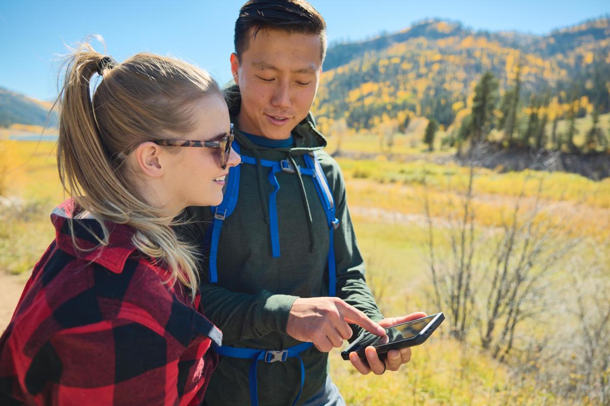 Hiking in the Lemon Reservoir Area During Fall