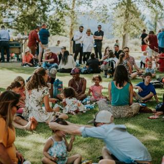 Music in the Mountains Event During Summer