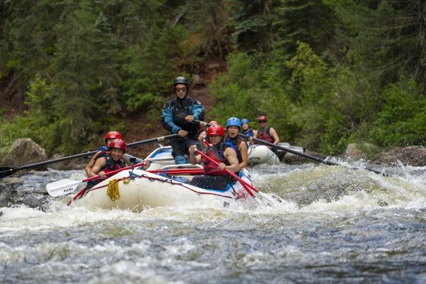 Rafting on the Piedra River with Mild 2 Wild during Spring