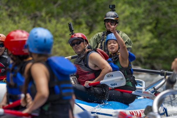 Rafting on the Piedra River with Mild 2 Wild during Spring