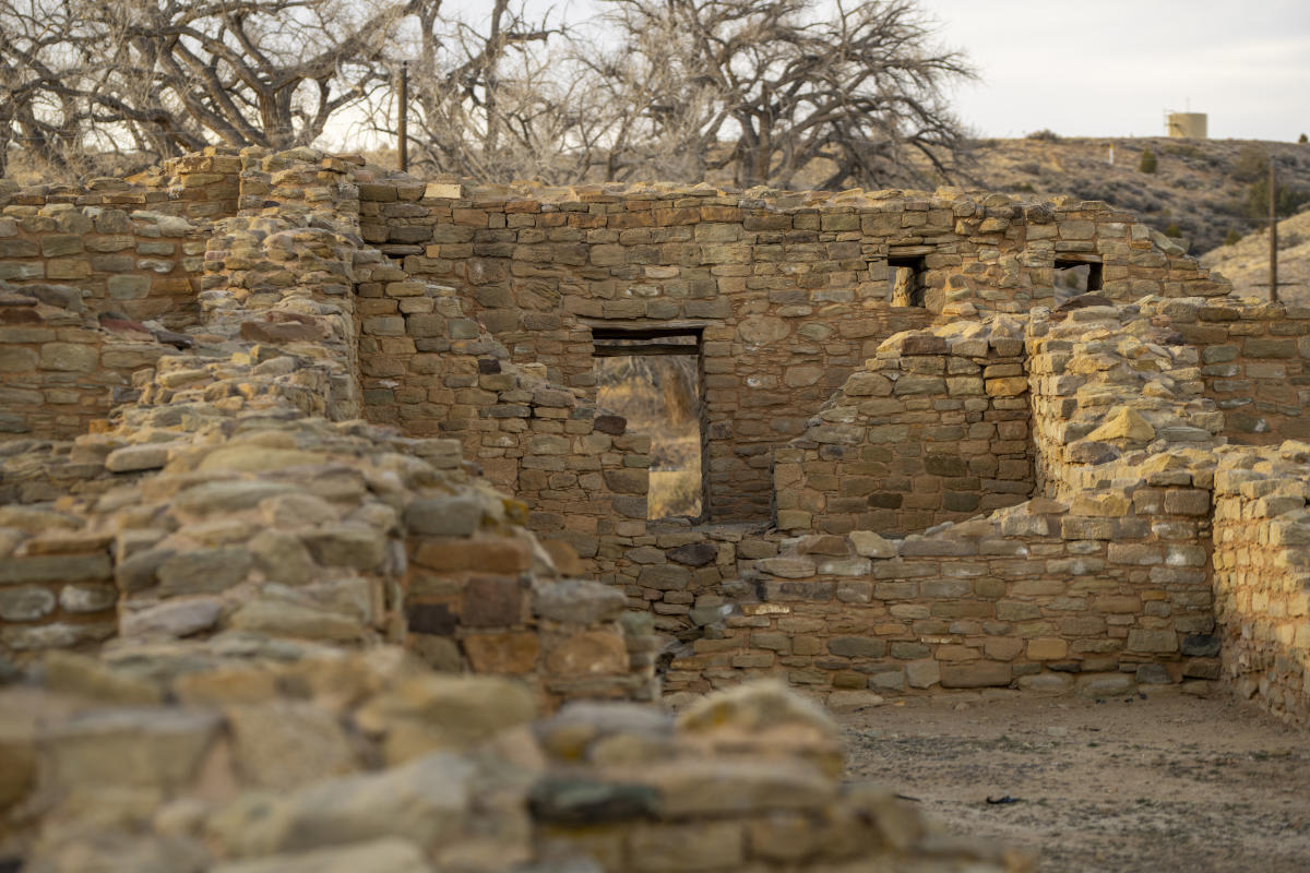 Aztec Ruins National Monument during Spring