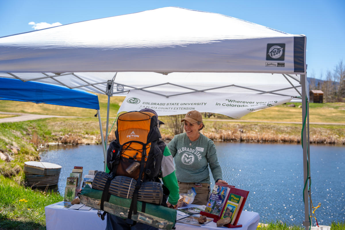 People talking at 2025 SCCORR Volunteer Fair