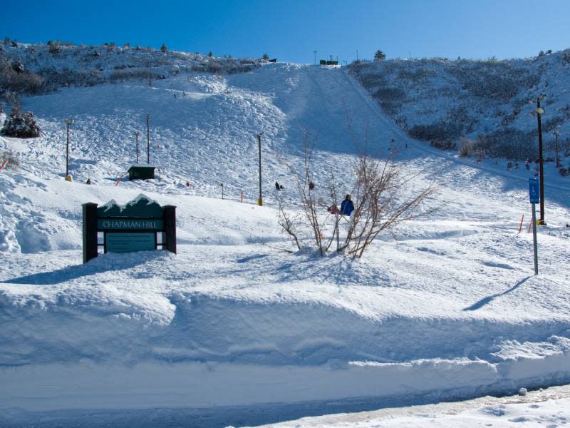 Chapman Ski Hill During Winter