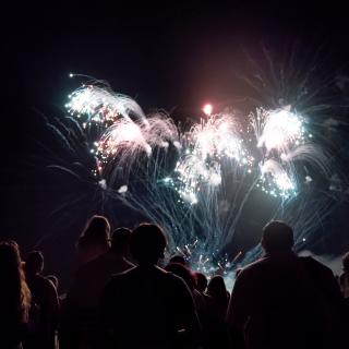 Fireworks at the Transit City, Durango, Colorado